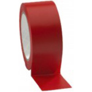 FITA AUTO-ADESIVA PVC VERMELHA (33mX50mm) 